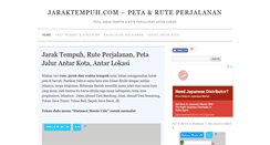 Desktop Screenshot of jaraktempuh.com