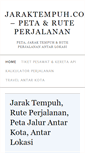 Mobile Screenshot of jaraktempuh.com